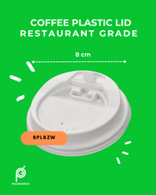 Load image into Gallery viewer, Coffee Plastic Lid – Secure Fit, Sleek Look | 50pcs