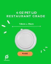 Load image into Gallery viewer, White Sugarcane Sauce Cup and Pet Lid | 50pcs