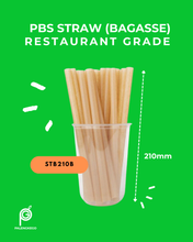 Load image into Gallery viewer, Eco-Friendly PBS &amp; PLA Straws | 100pcs
