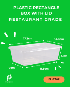 Microwavable Container with LID | 50 pcs