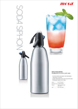 Load image into Gallery viewer, Mosa Soda Siphon (Brush / Mirror Finish) | 1 Liter
