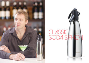 Mosa Soda Siphon (Brush / Mirror Finish) | 1 Liter