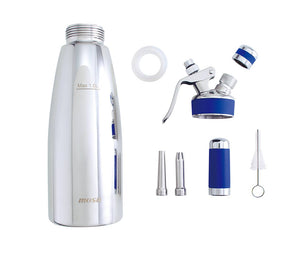 Mosa Cream Whipper Stainless (Brush / Mirror Finish) | .5 or 1L